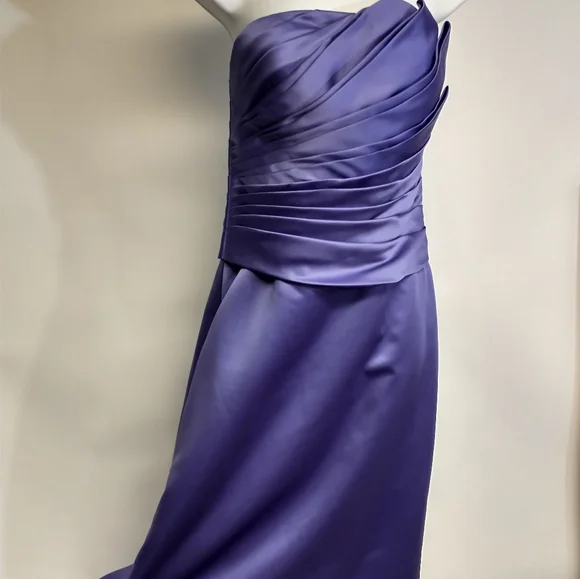 Modern Maids Collection A-line Maxi-Length Prom Wedding Party Dress Size 10 - Picture 3 of 11